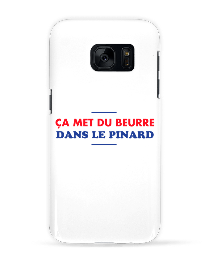 Case 3D Samsung Galaxy S7 Ça met du beurre by tunetoo