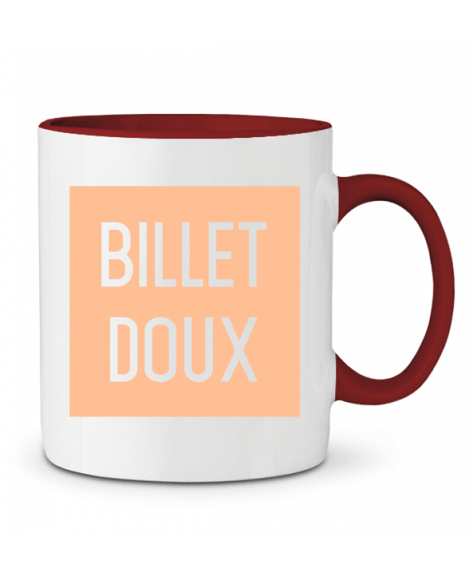 Mug bicolore Billet doux tunetoo