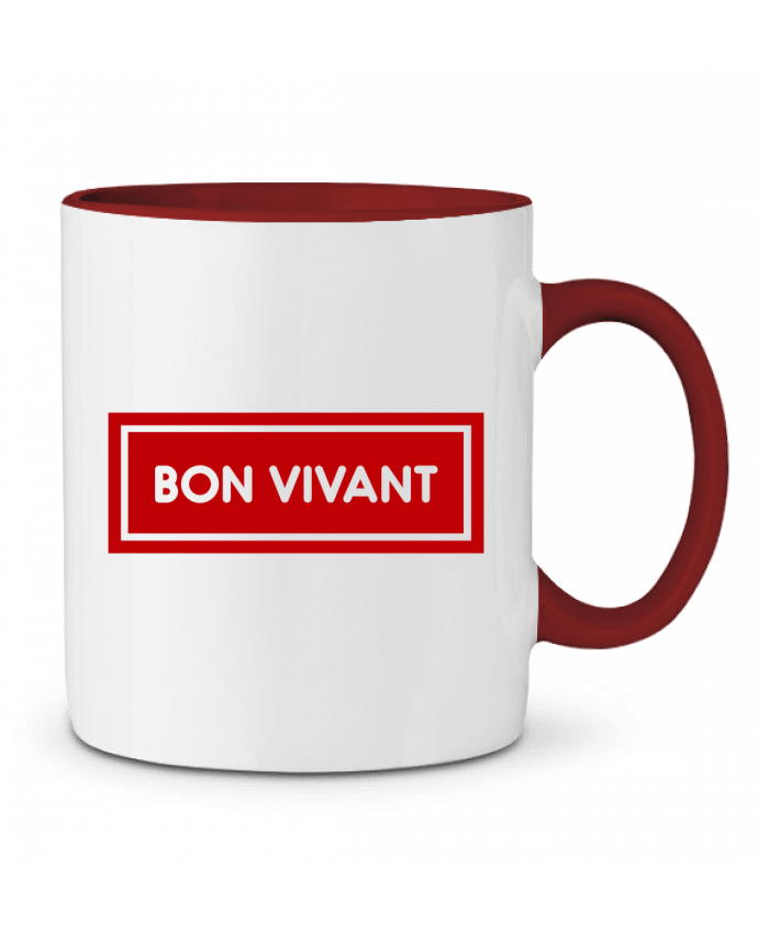 Mug bicolore Bon vivant tunetoo