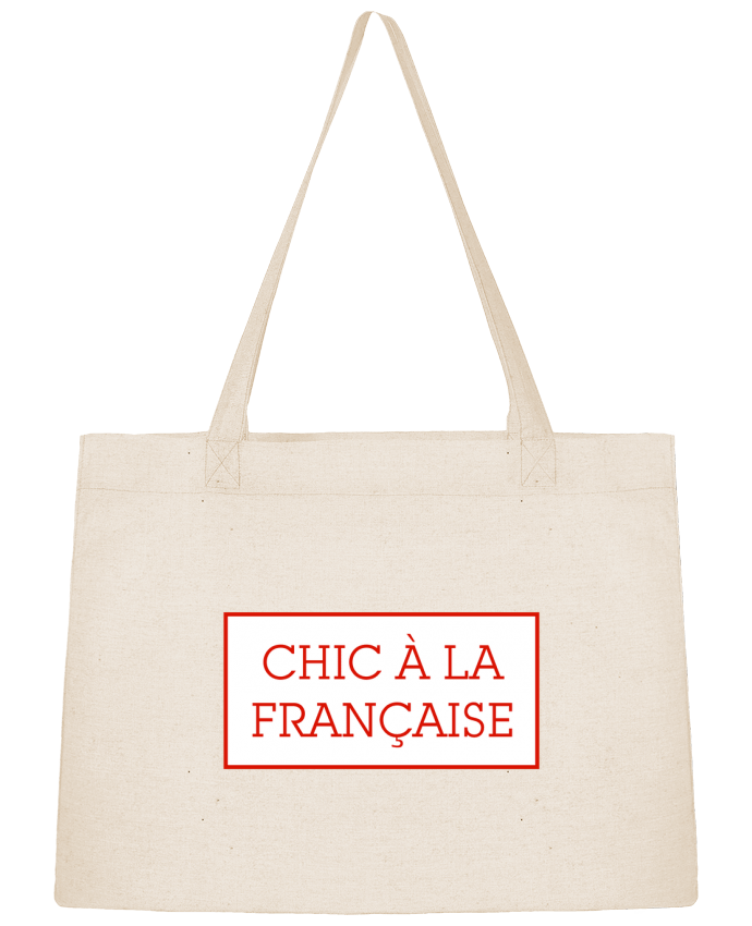 Shopping tote bag Stanley Stella Chic à la française by tunetoo