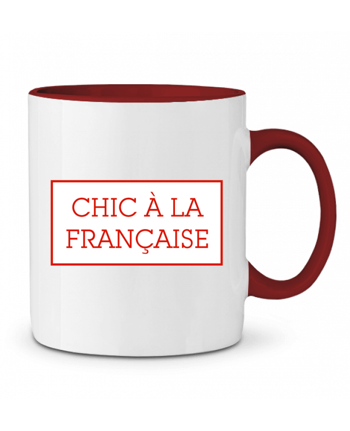 Mug bicolore Chic à la française tunetoo