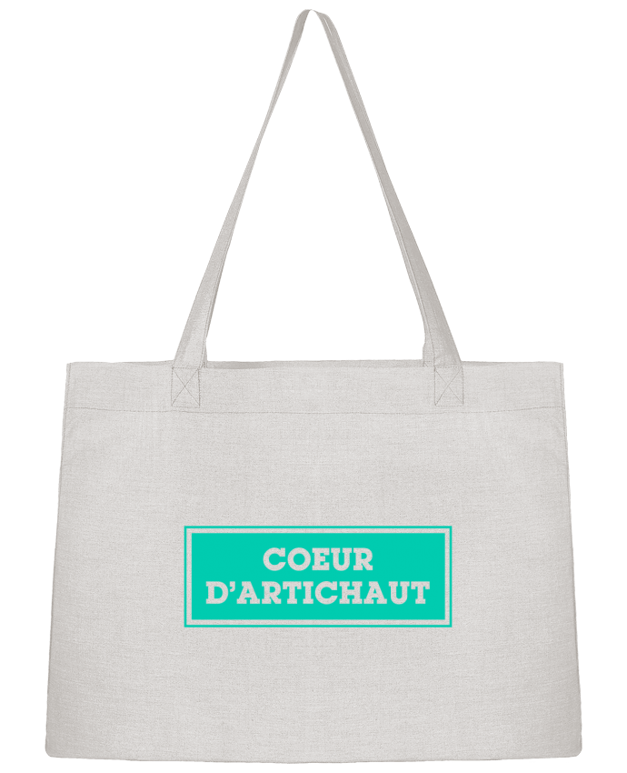 Shopping tote bag Stanley Stella Coeur d'artichaut by tunetoo