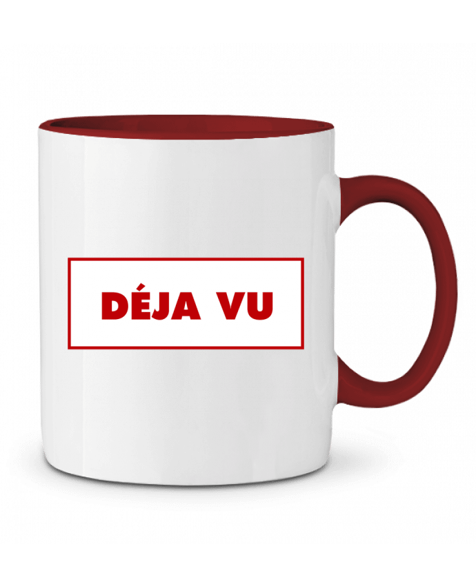 Mug bicolore Déjà vu tunetoo