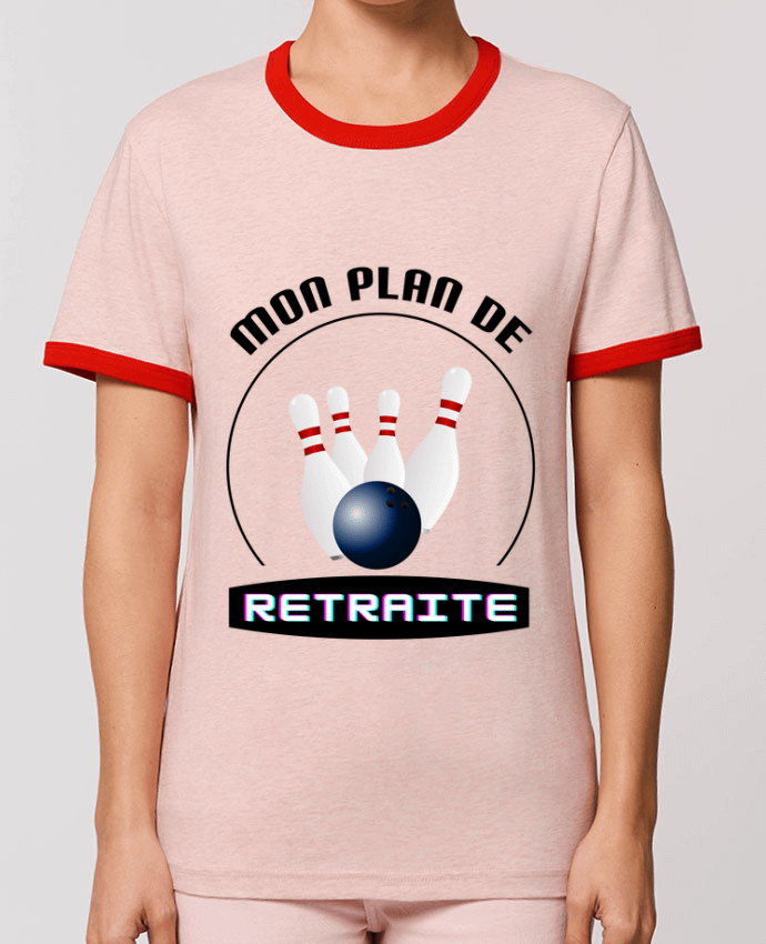 T-shirt Mon plan de retraite bowling - cadeau retraite par Boxsoo