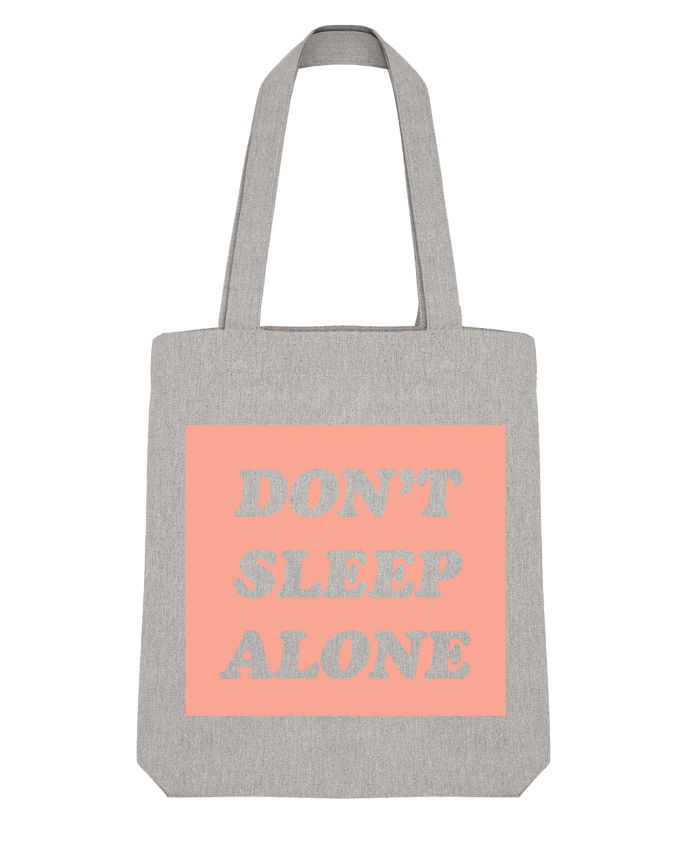 Tote Bag Stanley Stella Don't sleep alone par tunetoo 