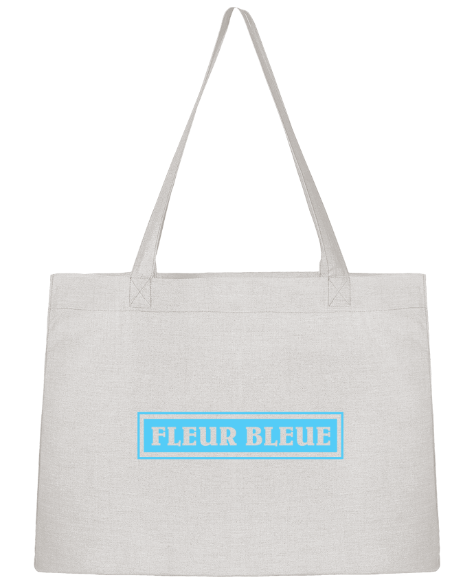 Sac Shopping Fleur bleue par tunetoo
