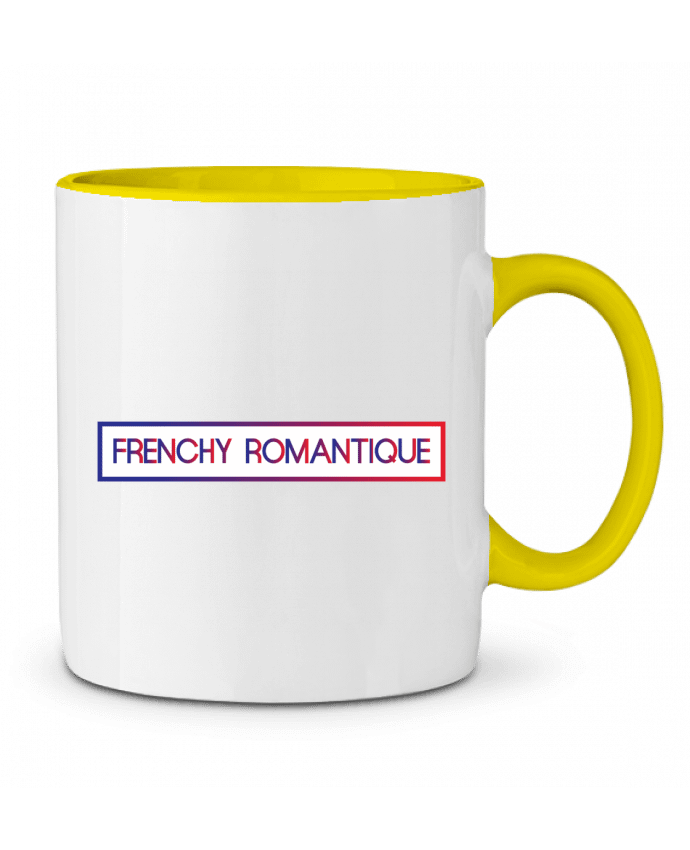 Two-tone Ceramic Mug Frenchy romantique tunetoo