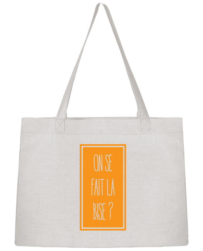 Shopping tote bag Stanley Stella On se fait la bise ? by tunetoo