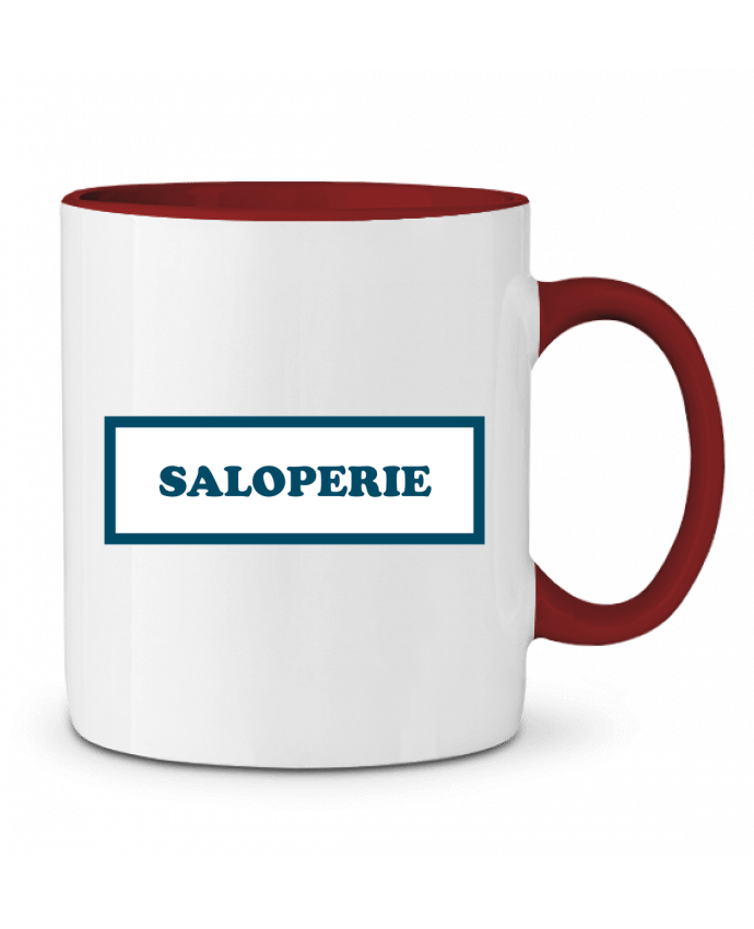 Mug bicolore Saloperie tunetoo
