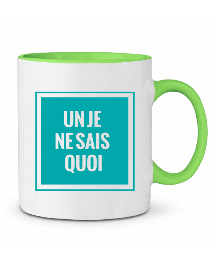 Two-tone Ceramic Mug Un je ne sais quoi tunetoo