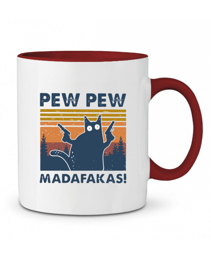 Mug bicolore Pew Pew Madafakas! Geekshow