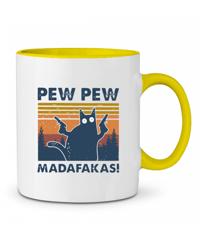 Mug bicolore Pew Pew Madafakas! Geekshow