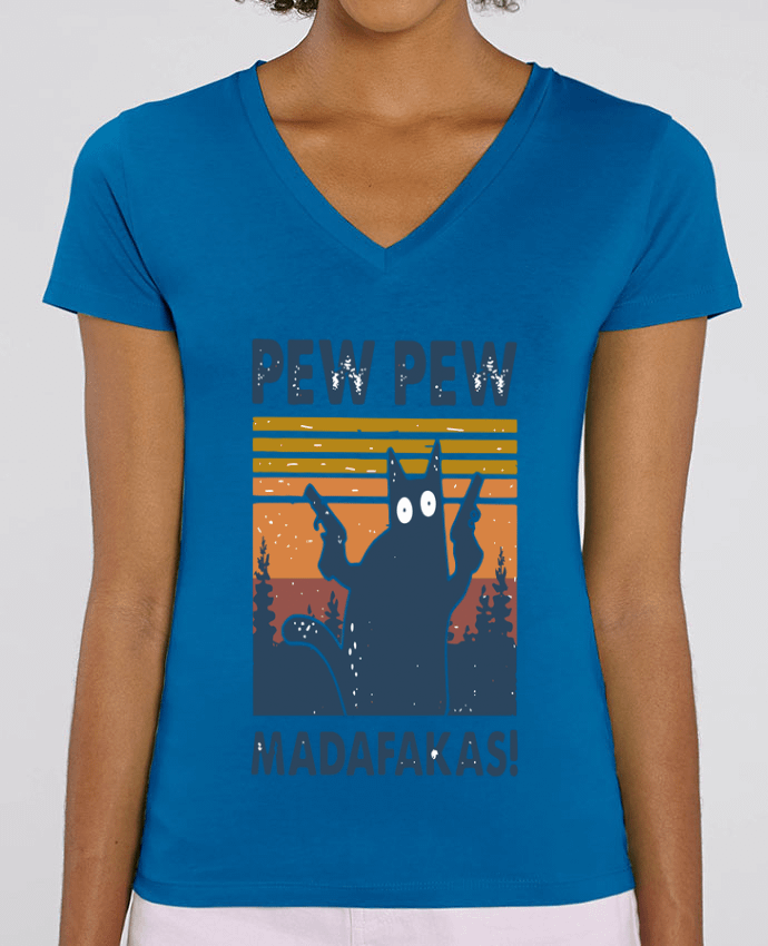 Tee-shirt femme Pew Pew Madafakas! Par  Geekshow