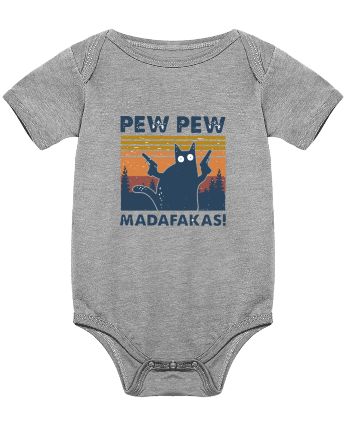 Body bébé Pew Pew Madafakas! par Geekshow