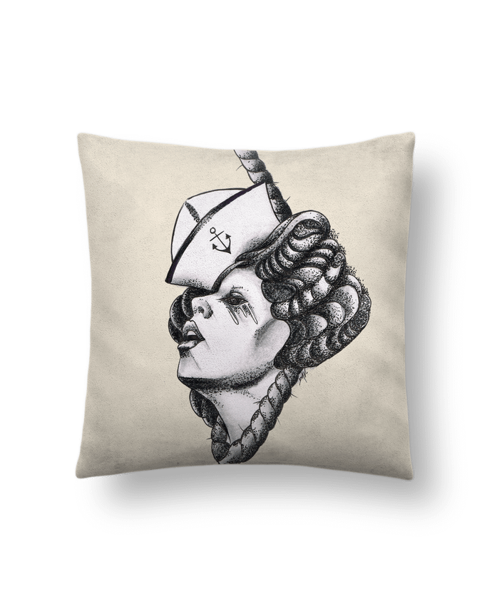 Cushion suede touch 45 x 45 cm Femme capitaine by david