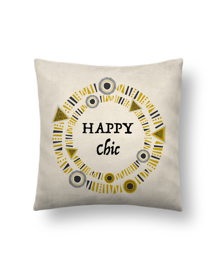 Coussin suédine Happy Chic par LF Design