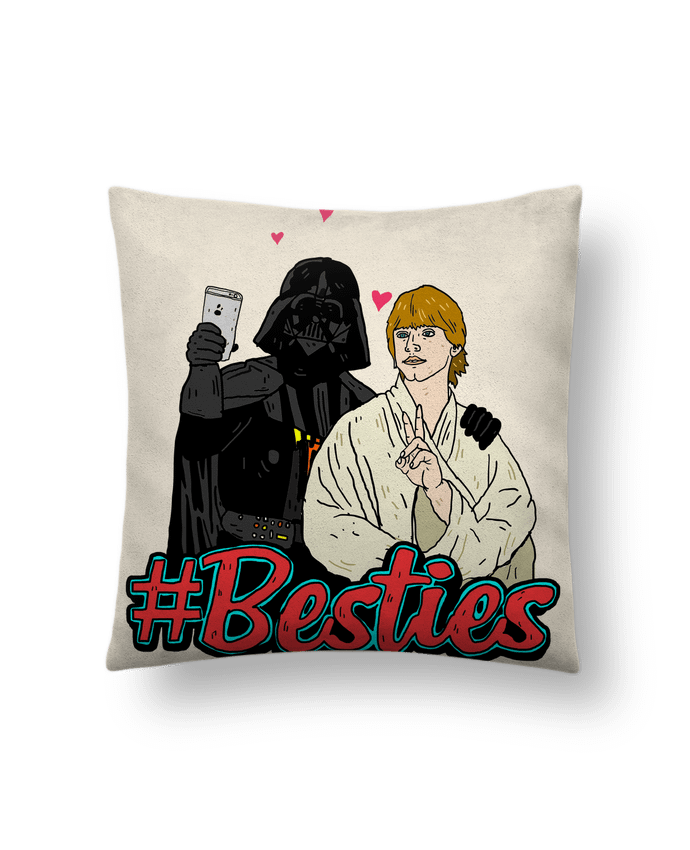 Cushion suede touch 45 x 45 cm #Besties Star Wars by Nick cocozza