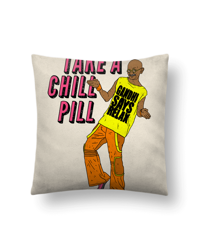 Cushion suede touch 45 x 45 cm Chill Pill by Nick cocozza
