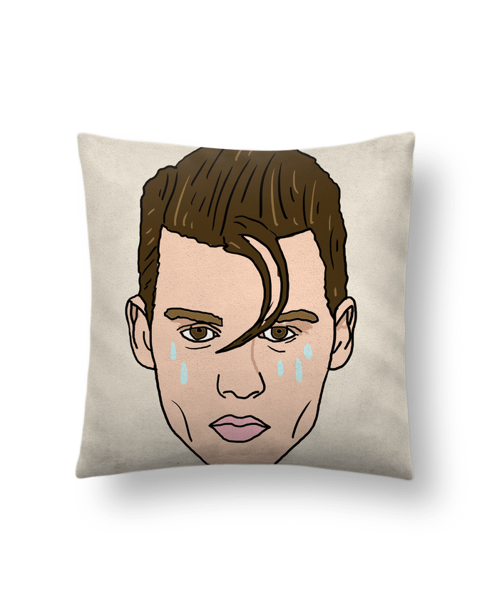 Cushion suede touch 45 x 45 cm Cry baby by Nick cocozza