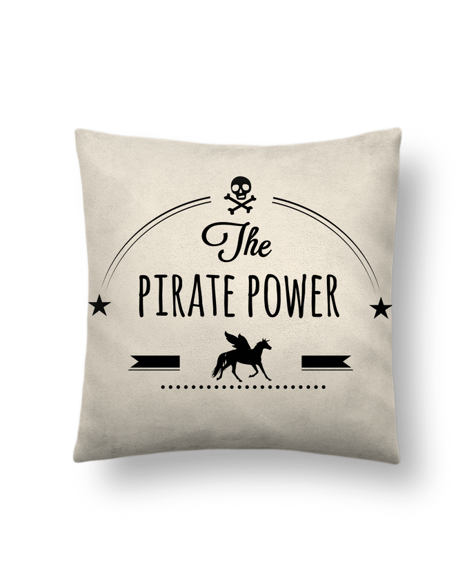 Cushion suede touch 45 x 45 cm Pirate Power by Studiolupi