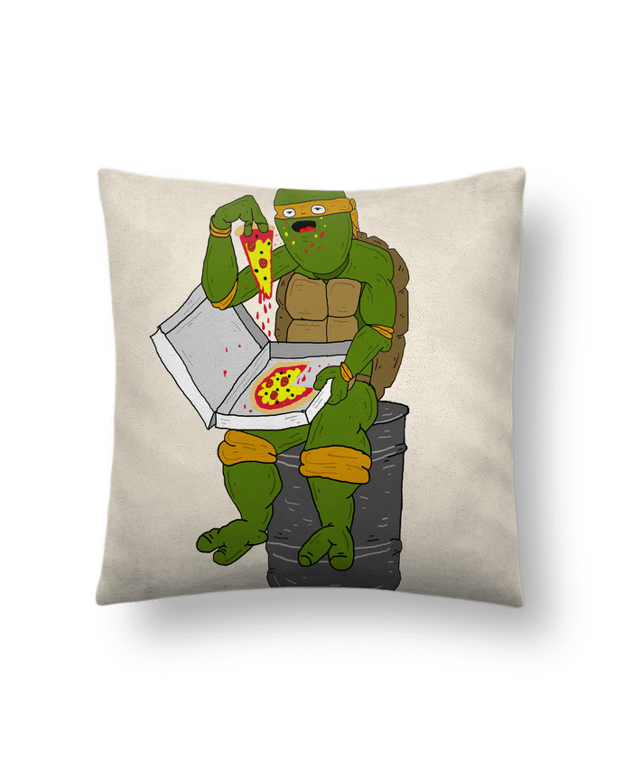 Cushion suede touch 45 x 45 cm Pizza by Nick cocozza