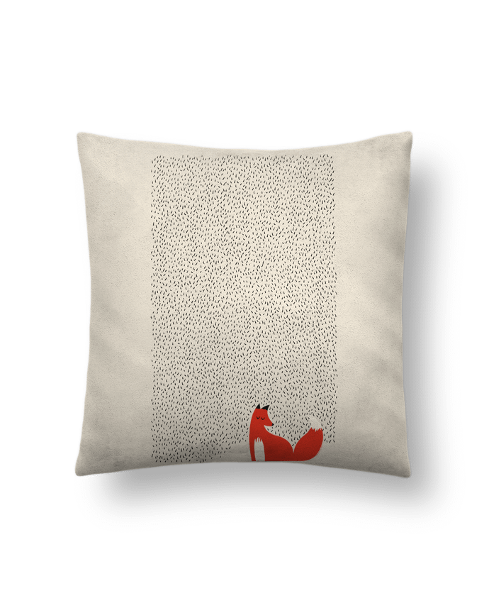 Cushion suede touch 45 x 45 cm Black grass by robertfarkas