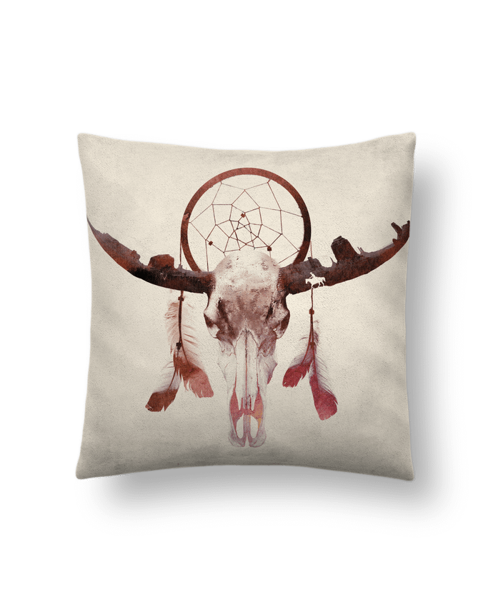 Cushion suede touch 45 x 45 cm Deadly desert by robertfarkas