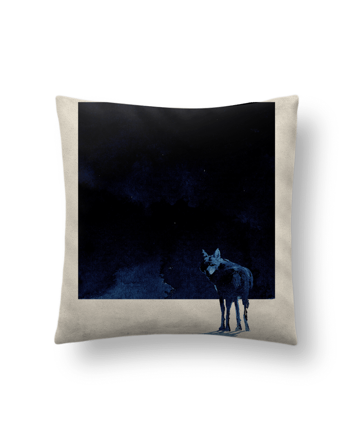 Cushion suede touch 45 x 45 cm I'm going back by robertfarkas