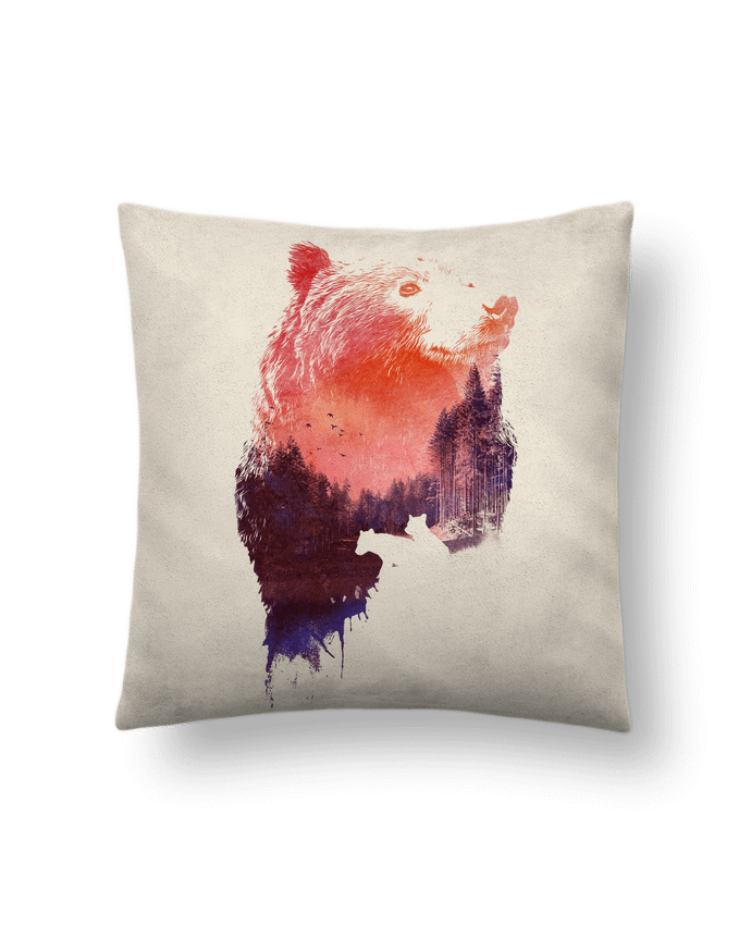 Cushion suede touch 45 x 45 cm Love forever by robertfarkas