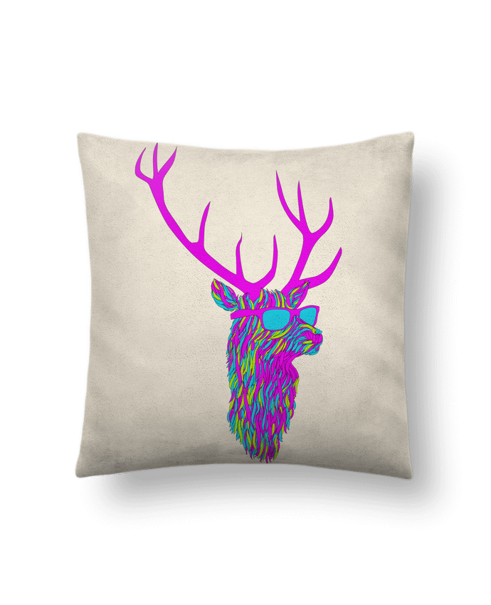 Cushion suede touch 45 x 45 cm Party deer by robertfarkas