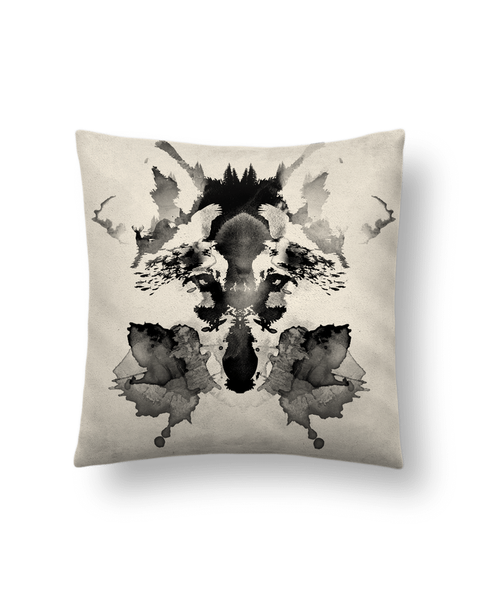 Coussin suédine Rorschach par robertfarkas