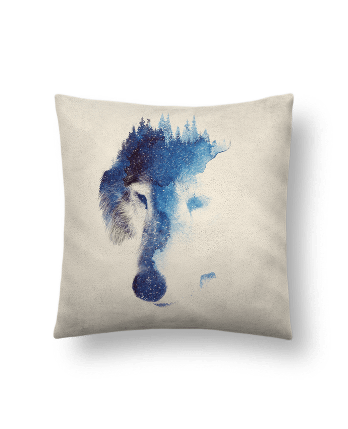 Cushion suede touch 45 x 45 cm Through many storms by robertfarkas