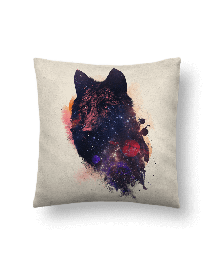 Cushion suede touch 45 x 45 cm Universal wolf by robertfarkas