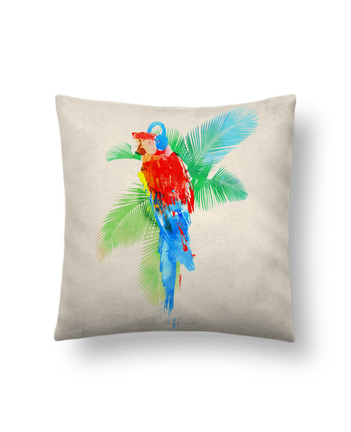 Cushion suede touch 45 x 45 cm Tropical byty by robertfarkas