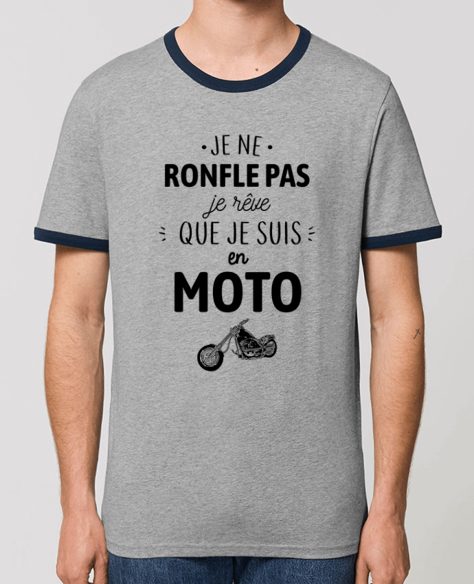 T-shirt Je ne ronfle pas par La boutique de Laura