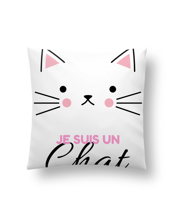 Coussin Je suis un chat par La boutique de Laura