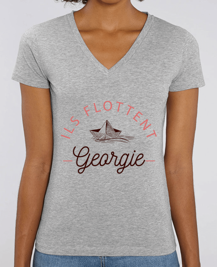 Tee-shirt femme Ils flottent Georgie Par  La boutique de Laura