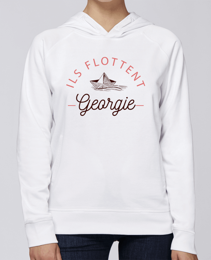 Sweat capuche femme Ils flottent Georgie par La boutique de Laura