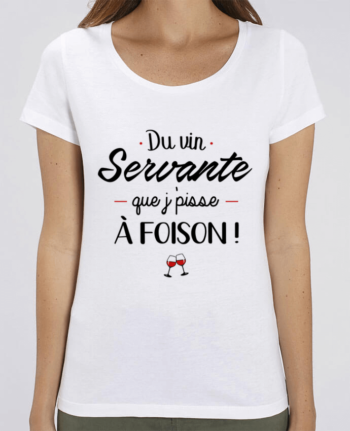 T-shirt Femme Du vin servante par La boutique de Laura