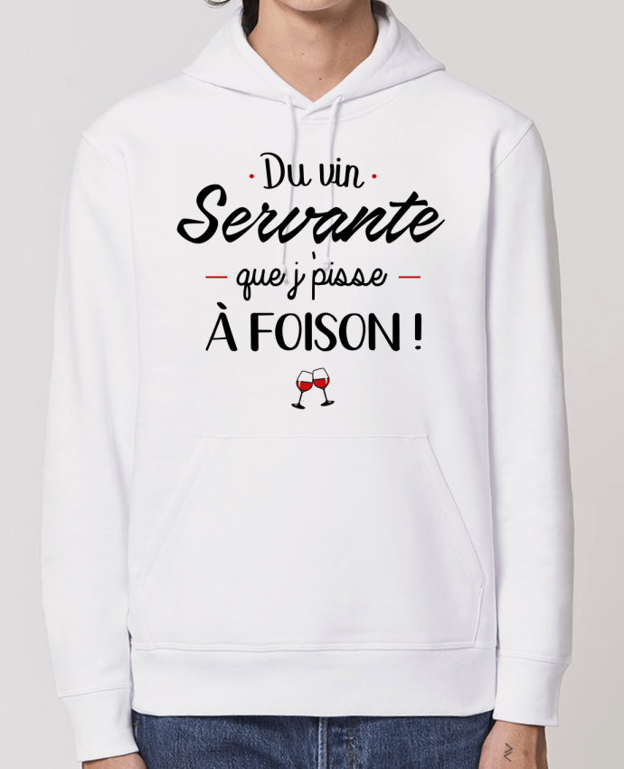 Essential unisex hoodie sweatshirt Drummer Du vin servante Par La boutique de Laura