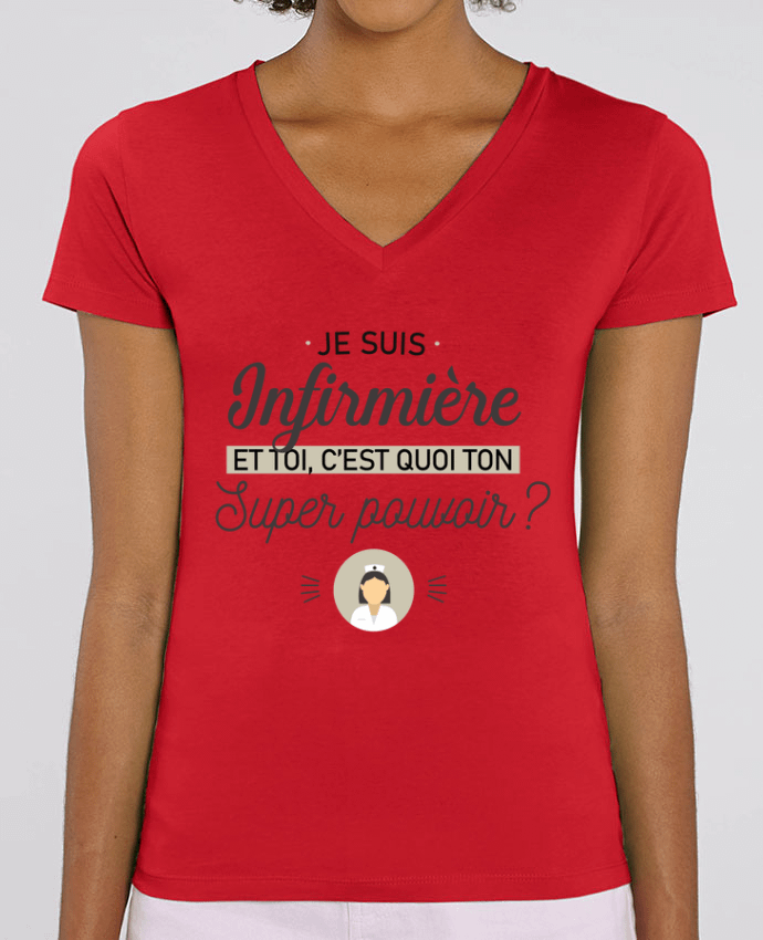 Tee-shirt femme Je suis infirmière Par  La boutique de Laura