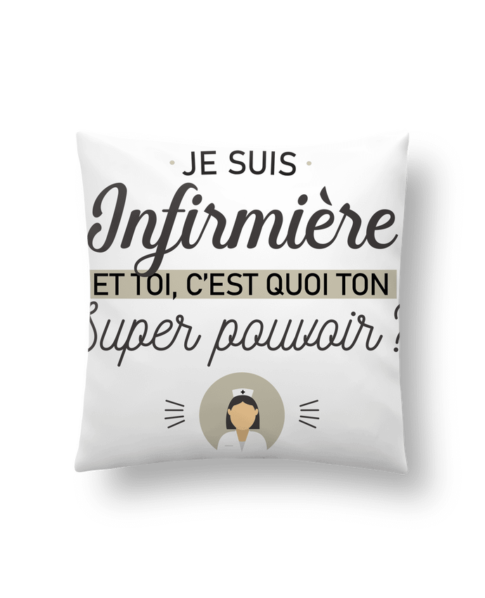 Coussin Je suis infirmière par La boutique de Laura