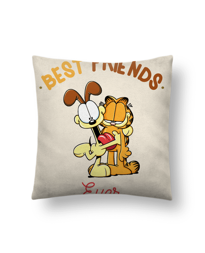 Coussin suédine Best Friends EVER par La boutique de Laura