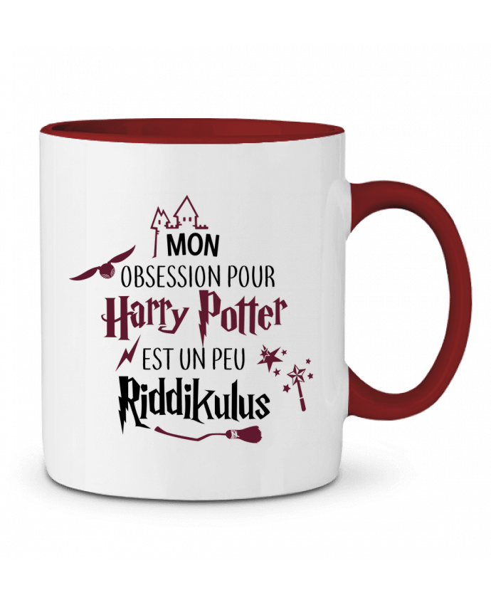 Mug bicolore Obsession Harry Potter La boutique de Laura