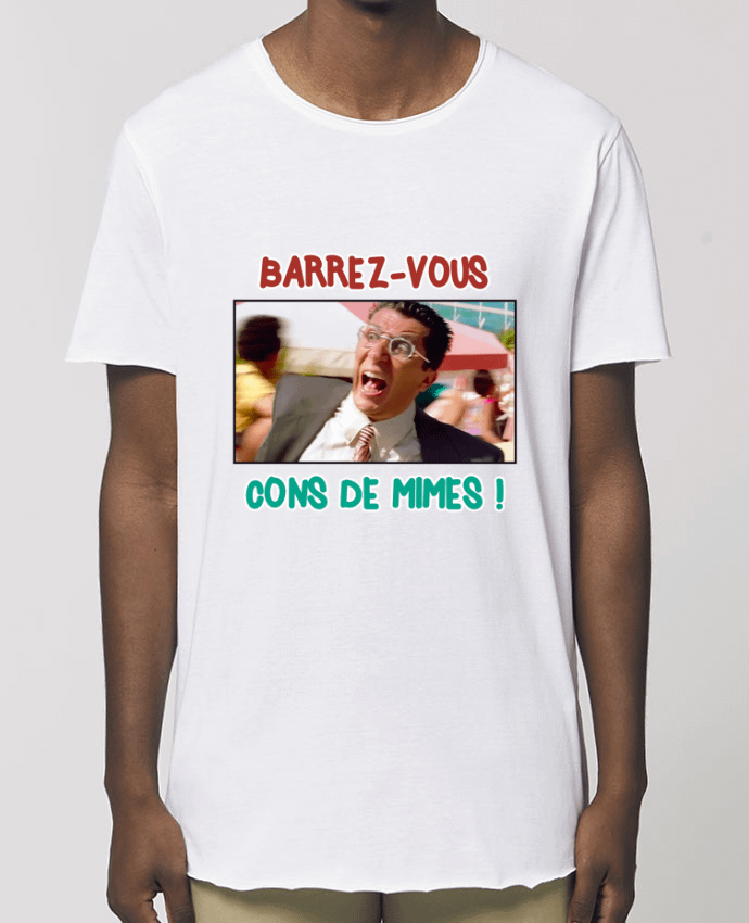 Tee-shirt Homme Barrez-vous cons de mimes ! Par  La boutique de Laura