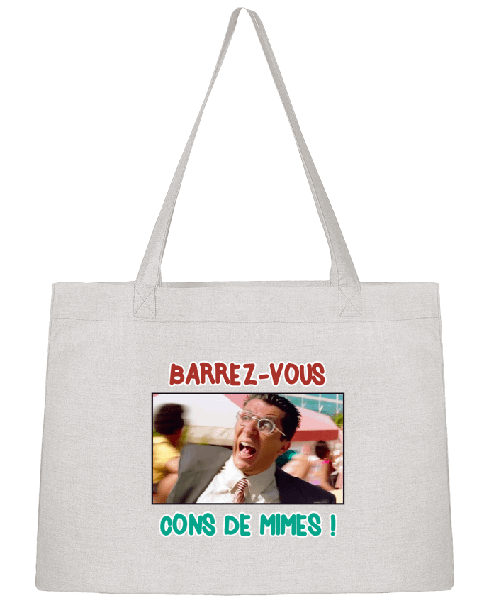 Sac Shopping Barrez-vous cons de mimes ! par La boutique de Laura