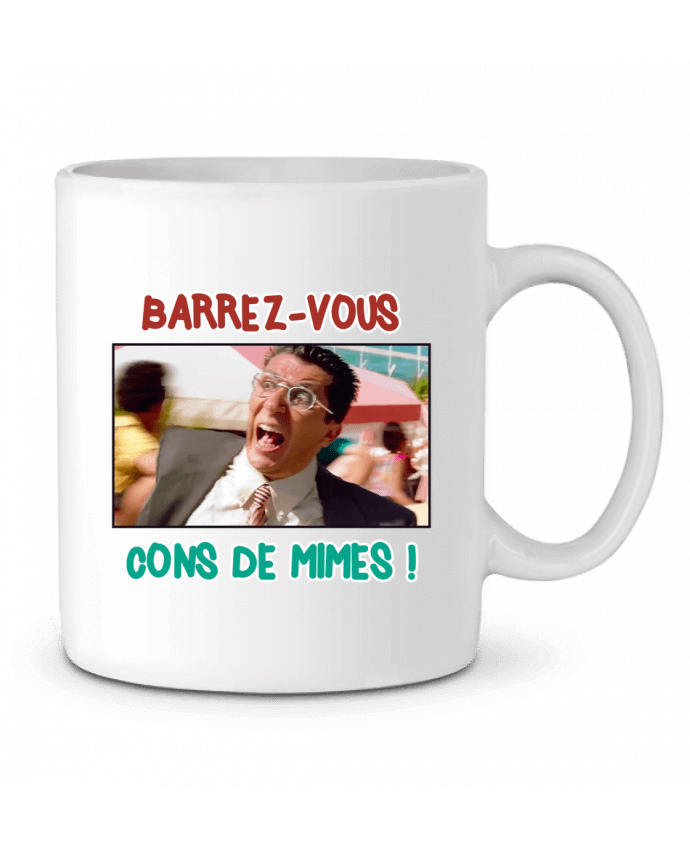 Mug  Barrez-vous cons de mimes ! par La boutique de Laura