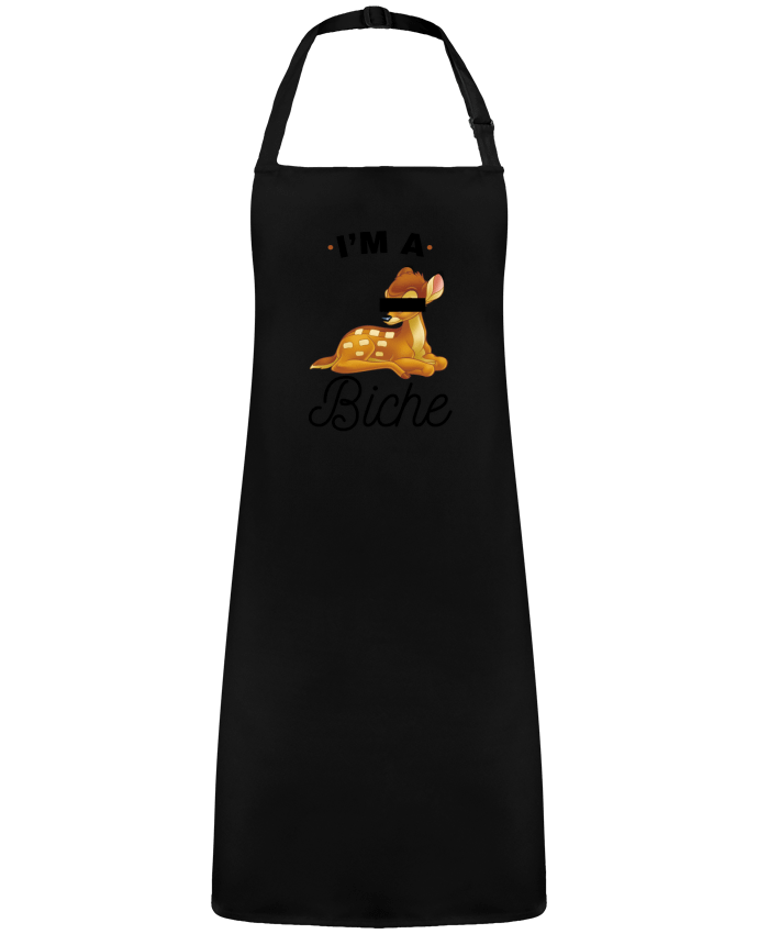 Tablier I'm a biche par  La boutique de Laura