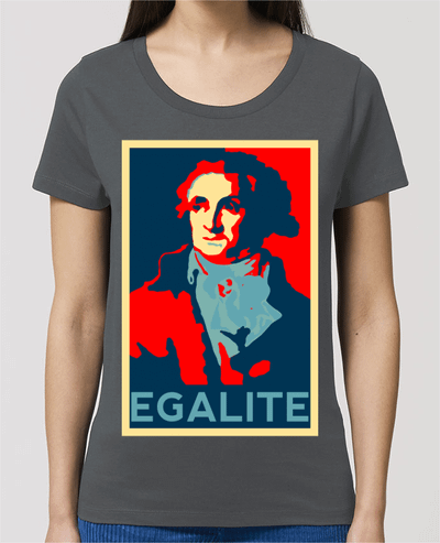 T-shirt Femme Condorcet - égalité par Hémipléjik