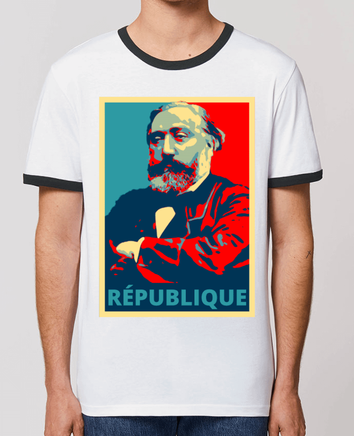 T-shirt Léon Gambetta - République par Hémipléjik